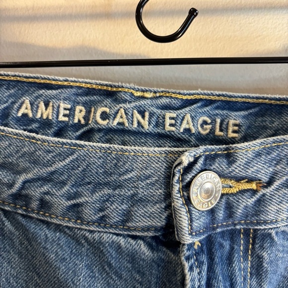 AMERICAN EAGLE The Jeans Redesign Sz 18 Mom High Rise Medium Ankle Jeans NEW - Picture 4 of 14